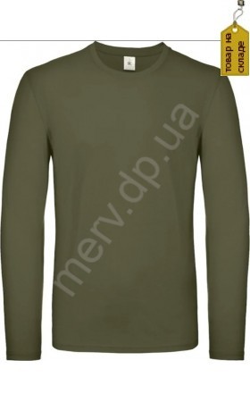 066 Футболка з довгим рукавом(100%хб 160г/м2)